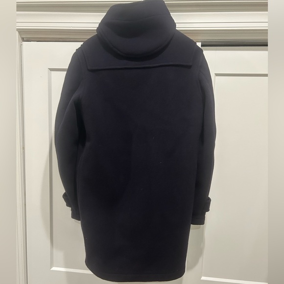 Brand new with tags Gloverall Morris Duffel Coat, Navy, Size M - Picture 7 of 9